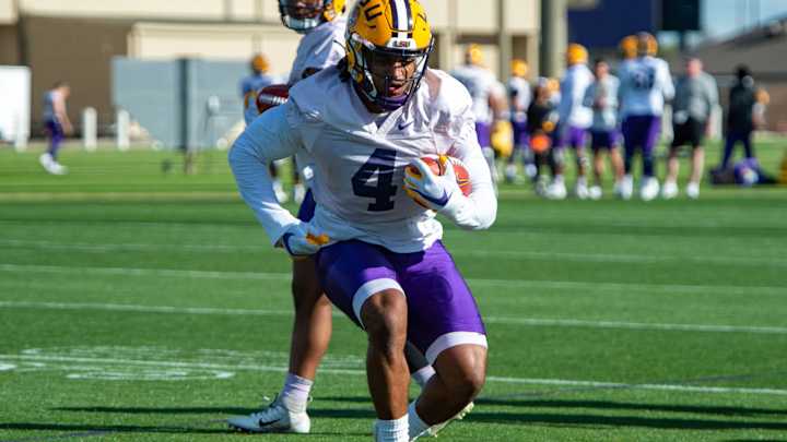 LSU RB John Emery Suspended for Two Games, per Report