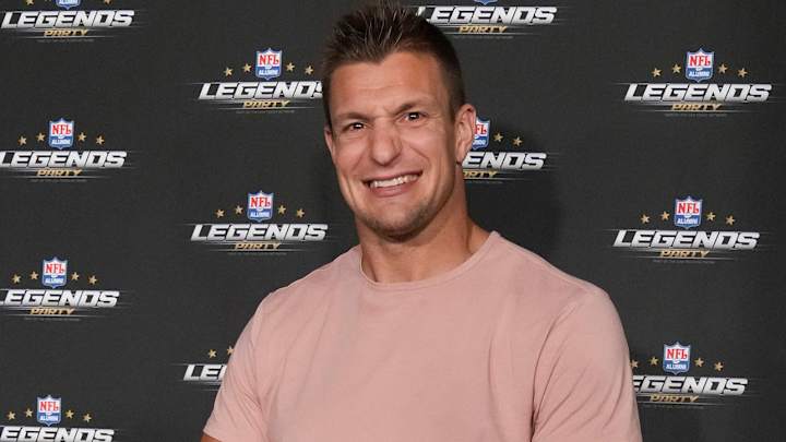 Rob Gronkowski Shows Off Basketball Skills in Big3 Celebrity Game (Video)