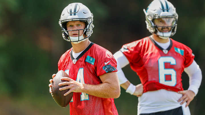 Sam Darnold Reacts to Baker Mayfield Being Named Panthers’ Starting QB Sam Darnold Reacts to Baker Mayfield Being Named Panthers’ Starting QB