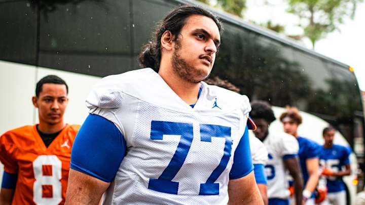 Gators OL Ethan White 'Out For a Little Bit' Following Procedure