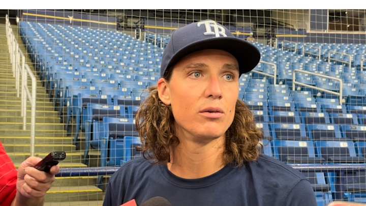 Tyler Glasnow Turns Heads During Live Batting Practice Session at Tropicana Field
