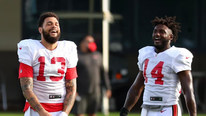 Buccaneers Get Boost from Mike Evans and Chris Godwin at Training Camp Practice