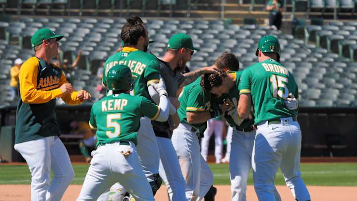 WATCH: Skye Bolt Walks it Off for Oakland A's Win Over Miami Marlins