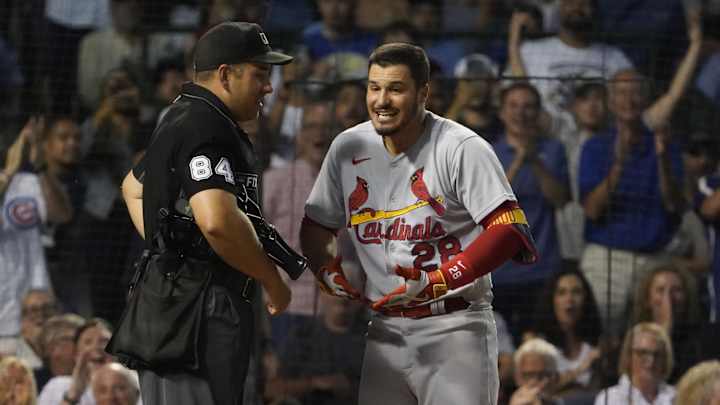 WATCH: Cardinals' Nolan Arenado Ejected for Arguing Checked Swing Call