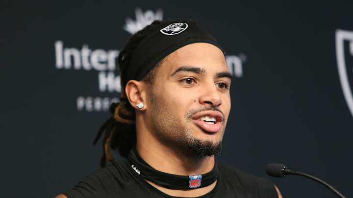 Tre’von Moehrig on Raiders vs. Patriots Practices