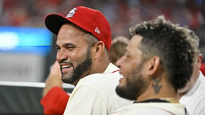 Cubs Honor Albert Pujols, Yadier Molina Before Final Game at Wrigley Cubs Honor Albert Pujols, Yadier Molina Before Final Game at Wrigley