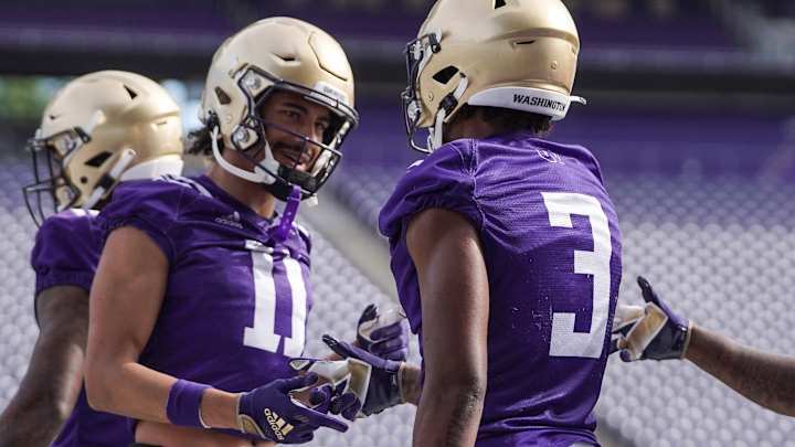 All Hands On Deck: Huskies Intend to Employ a Lot of WRs