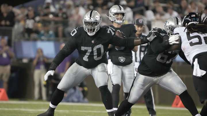 Raiders Could Cut or Trade 2021 First Rounder Alex Leatherwood, per Report