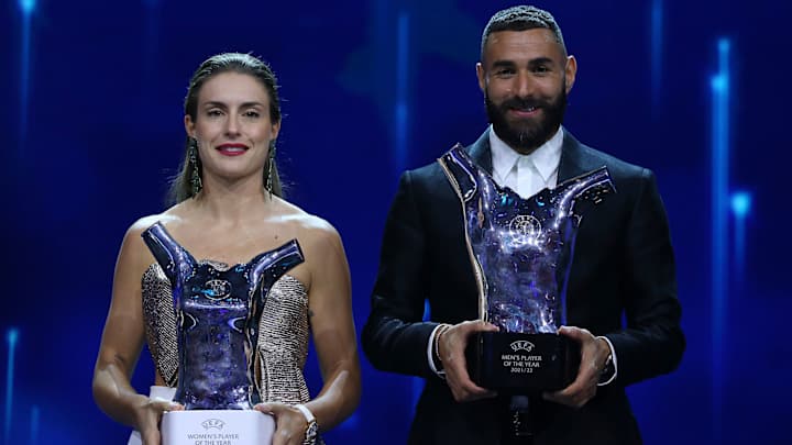 Benzema, Alexia Win UEFA Player of the Year Awards