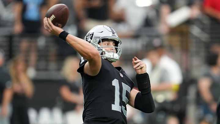 Chase Garbers Makes His Final Statement to Make Raiders' Roster