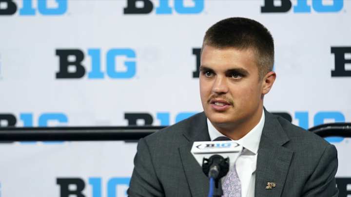 Purdue QB Aidan O'Connell First Guest on 'Boilers Live!' Podcast at Mad Mushroom