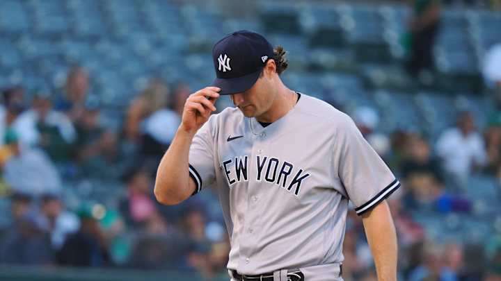 Yankees' Gerrit Cole Owns Oakland, Reaching Strikeout Milestone