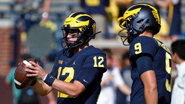 Michigan's Cade McNamara To Start Week 1, J.J. McCarthy To Start Week 2