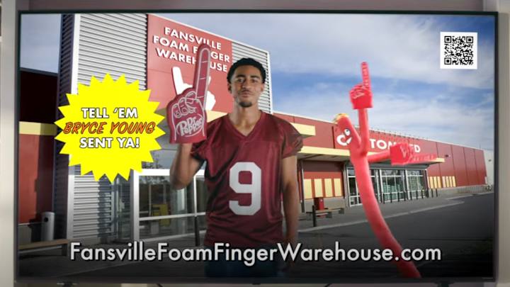 'Bama's Bryce Young Wastes No Time Entering Arkansas Living Rooms