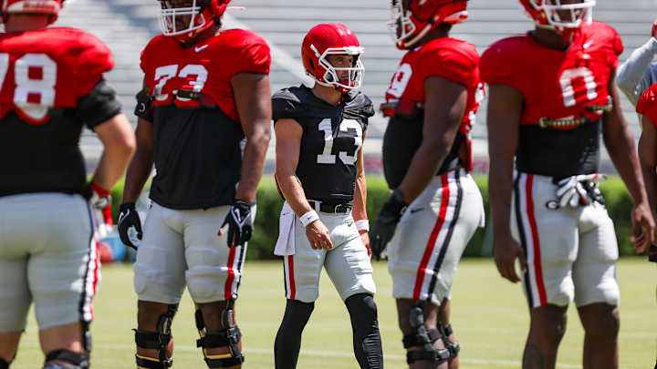 Georgia's Projected Week One Offensive Depth Chart Georgia's Projected Week One Offensive Depth Chart