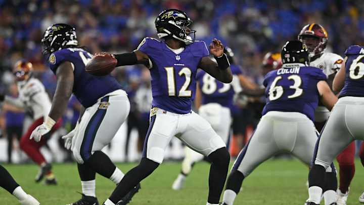 Ravens Had Several NFL Stat Leaders for 2022 Preseason