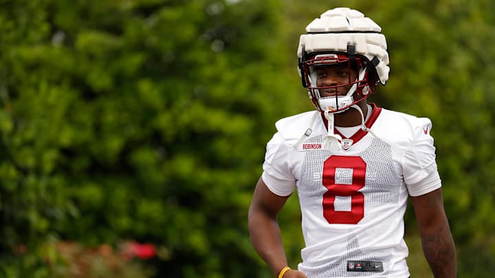 Commanders Share Video of Brian Robinson Jr. Arriving at Team Facility