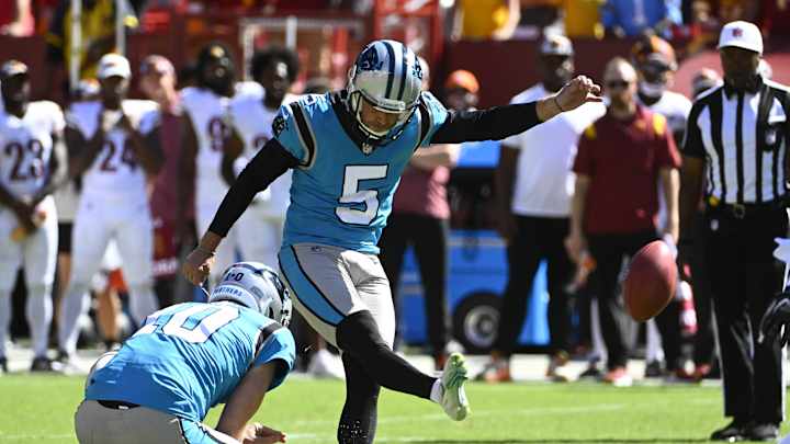 Panthers Kicker Zane Gonzalez Done for the Season