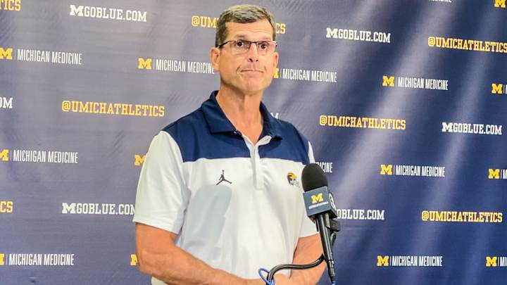 Everything Jim Harbaugh Said About The Quarterback Situation