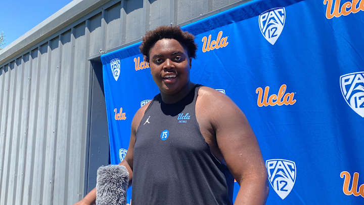WATCH: Jon Gaines II Talks Hydration, UCLA-Bowling Green Prep