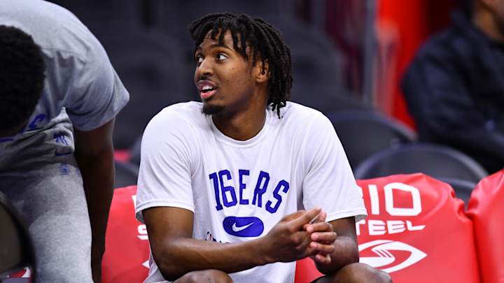 Tyrese Maxey Has a Question for Serena Williams, LeBron James