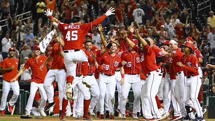 WATCH: Joey Meneses Hits Walk-Off Home Run in Nationals' 7-5 Win Over A's WATCH: Joey Meneses Hits Walk-Off Home Run in Nationals' 7-5 Win Over A's