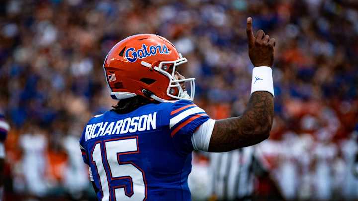 Panthers Move to No. 1: Could Florida's Anthony Richardson Be Their Guy?