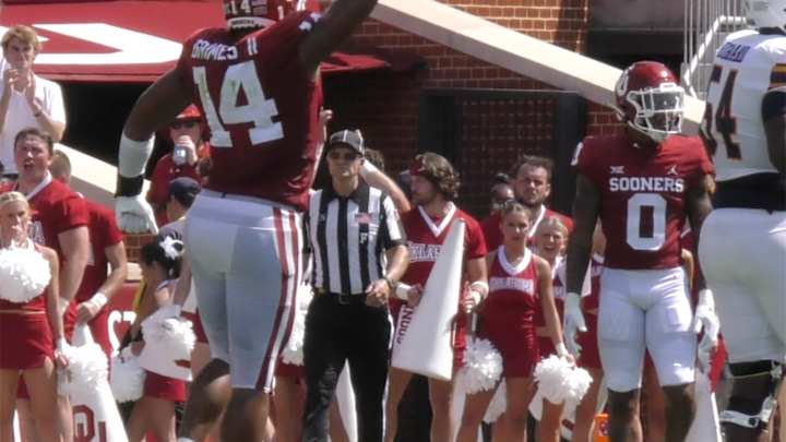 After Another Cancer Diagnosis, Oklahoma's Reggie Grimes' Big Day Was All for His Grandma