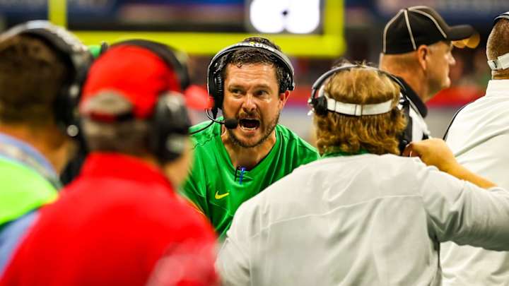 Oregon Ducks Head Coach Dan Lanning Georgia Postgame Press Conference