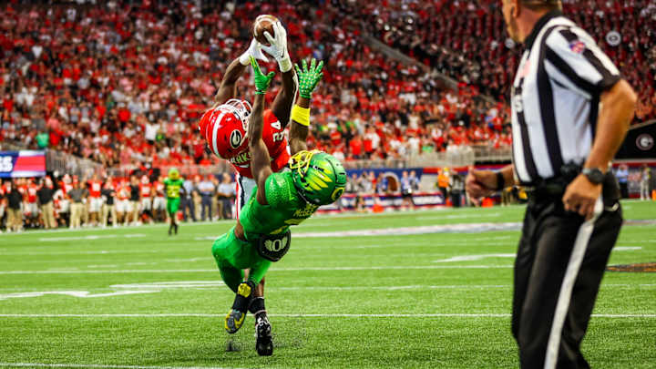 Oregon Ducks Embarrassed by Georgia Bulldogs in 49-3 Drumming Oregon Ducks Embarrassed by Georgia Bulldogs in 49-3 Drumming