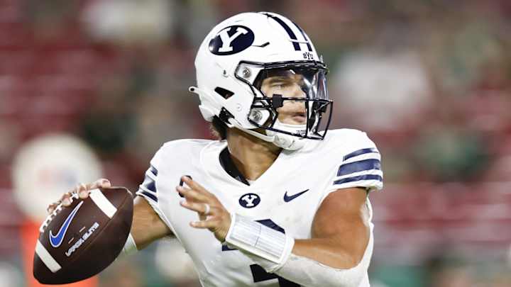 BYU QB Jaren Hall Reportedly Drawing Interest From Four NFL Teams