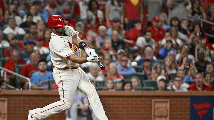 WATCH: Albert Pujols Hits Game-Winning, Career Home Run Number 695 WATCH: Albert Pujols Hits Game-Winning, Career Home Run Number 695