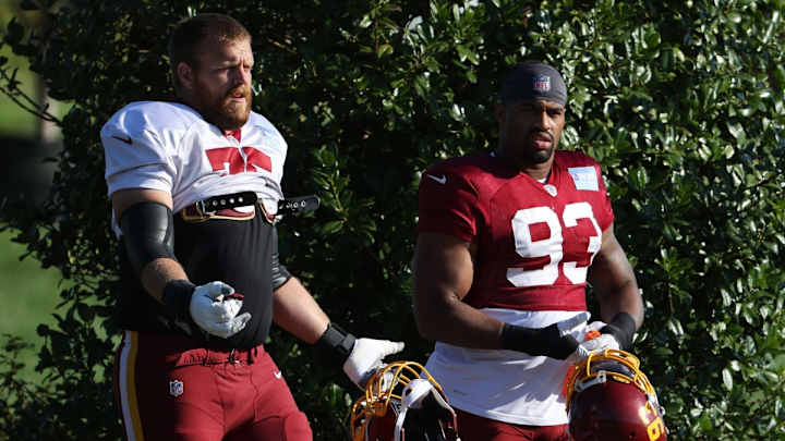 Jaguars' RG Brandon Scherff Offers Scouting Reports on Former Commanders Teammates