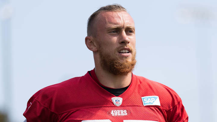49ers TE George Kittle Day-to-Day With Groin Injury, Status Unknown for Week 1
