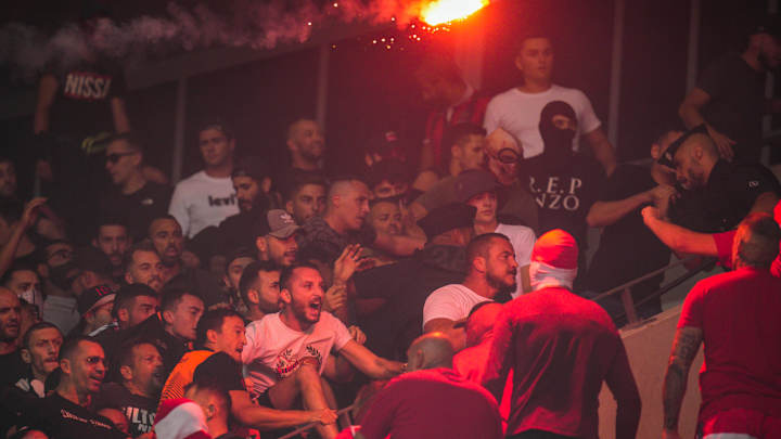 Start of Europa Conference League Game Delayed Due to Crowd Fights
