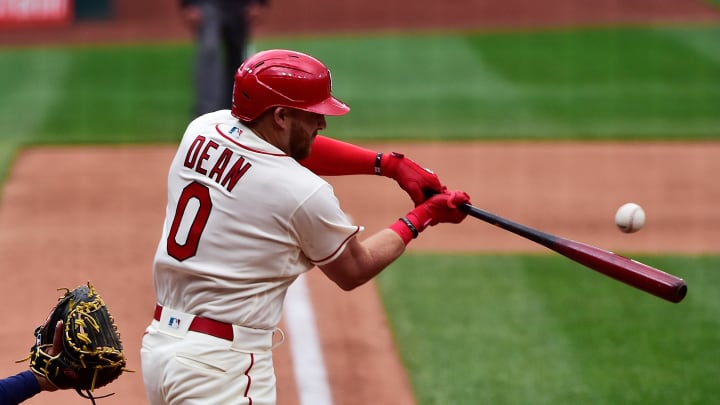 SF Giants add former Cardinals outfielder Austin Dean to MLB roster