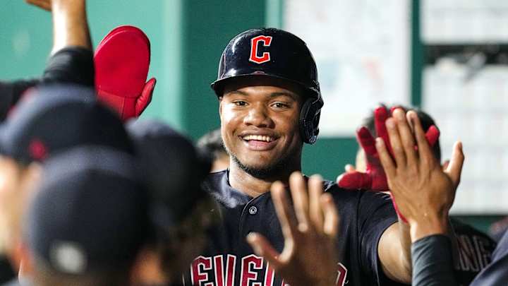 Watch Oscar Gonzalez Have His First Multi-Homer Game