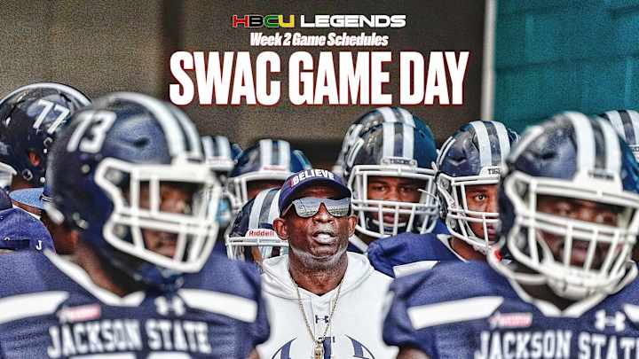 SWAC Football Game Day Schedule: Week 2