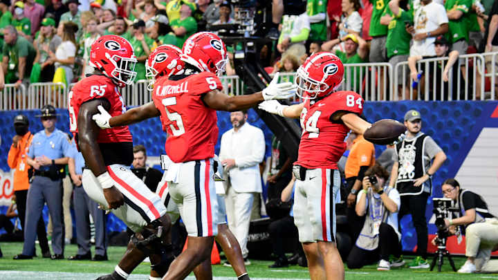 ESPN College Gameday Crew Calls Georgia's Offense 'Legit' ESPN College Gameday Crew Calls Georgia's Offense 'Legit'