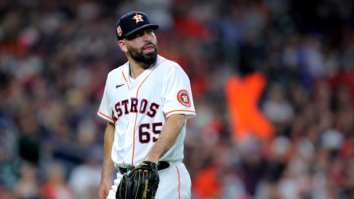 Houston Astros Starter Urquidy Banged Up by Los Angeles Angels