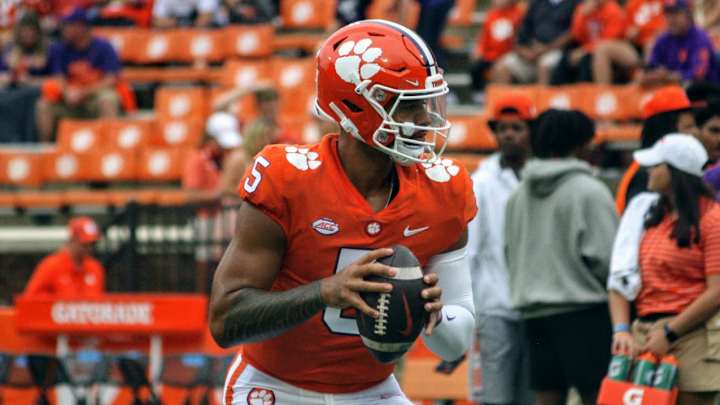 Uiagalelei's Pocket Presence 'Unbelievable' In Tigers' Win Over Furman