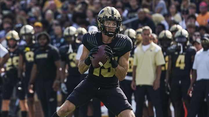 Purdue Wide Receiver Charlie Jones Among Reese's Senior Bowl Players of the Week