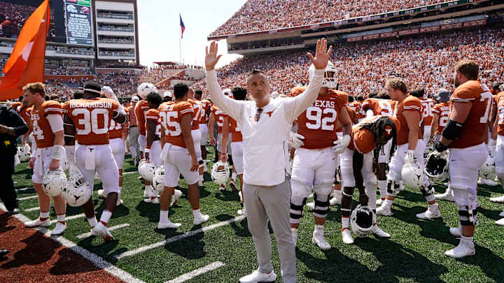 'Nobody Gave Us a Chance': Sark Calls Out Doubters After Longhorns Nearly Upset Alabama