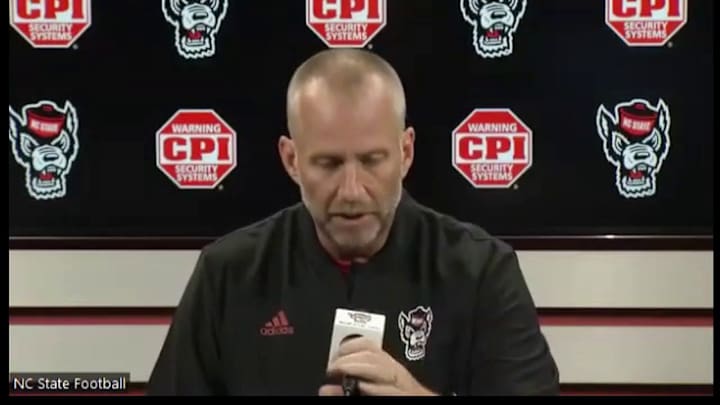 Postgame: Watch Dave Doeren Discuss the Pack's 55-3 Win