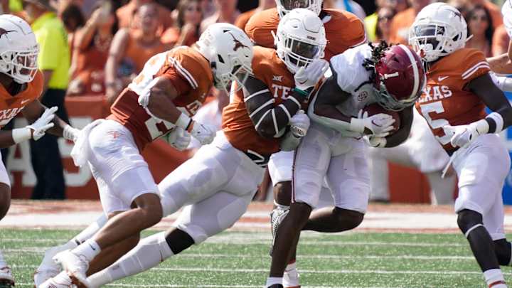 'No Way in Heck!': DeMarvion Overshown Reacts to Controversial Call in Longhorns vs. Alabama 'No Way in Heck!': DeMarvion Overshown Reacts to Controversial Call in Longhorns vs. Alabama