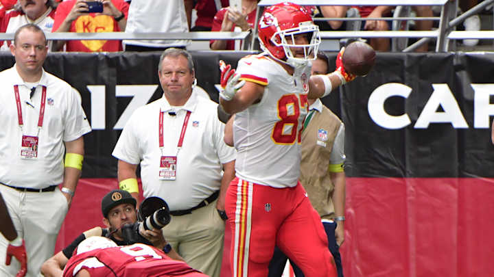 Travis Kelce Was in Peak Form Against the Cardinals