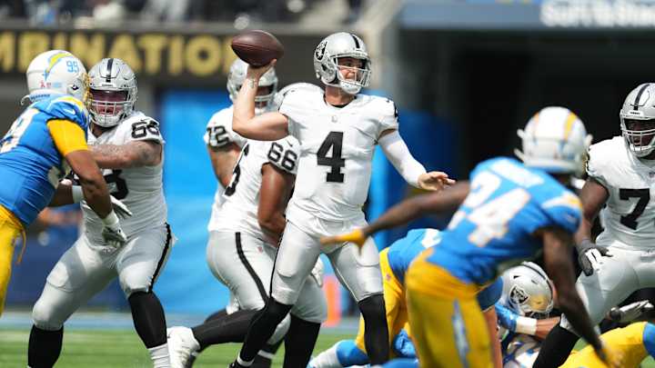 Raiders Coach Josh McDaniels on Derek Carr Being Too Aggressive Raiders Coach Josh McDaniels on Derek Carr Being Too Aggressive