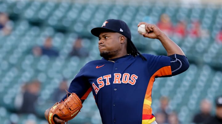 Houston Astros' Valdez Ties Single-Season Quality Start Streak in Shutout Houston Astros' Valdez Ties Single-Season Quality Start Streak in Shutout