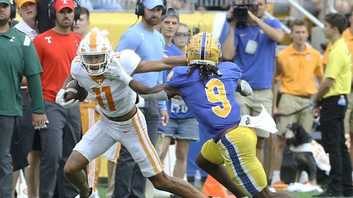 Watch: Vols WR Jalin Hyatt Talks Pitt Performance, More
