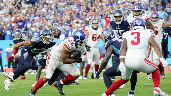 Giants Saquon Barkley Named NFC Offensive Player of the Week